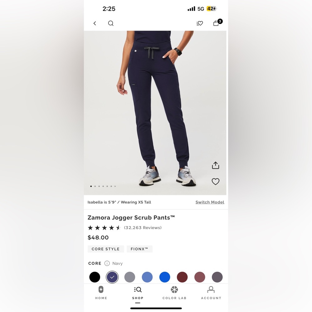 Zamora Jogger Scrub Pant